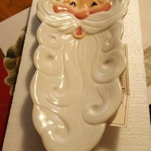 Fitz & Floyd Small Santa Serving Plate